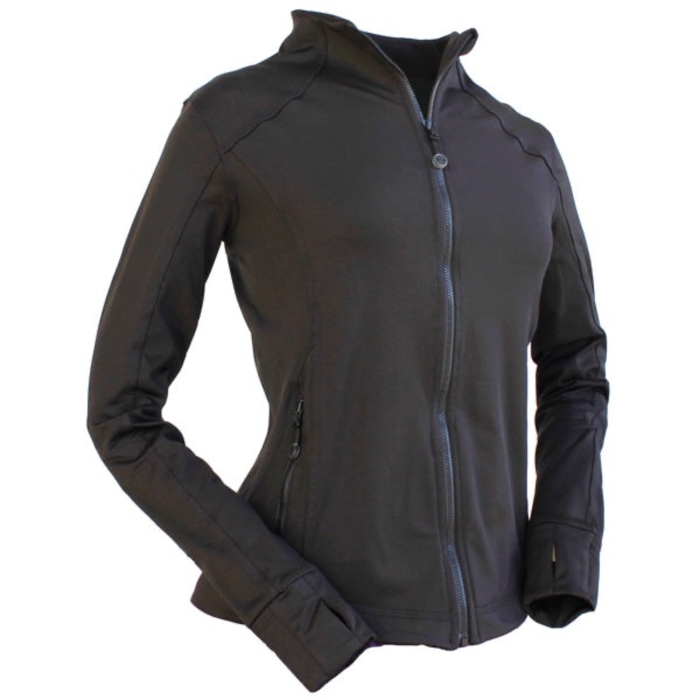 Black athletic jacket
